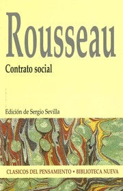 Cover of: Contrato social by Jean-Jacques Rousseau, Sergio Sevilla Segura, Fernando de los Ríos Urruti