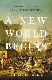 Cover of: New World Begins: The History of the French Revolution