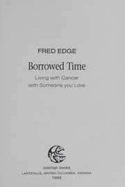 Borrowed Time by Fred Edge