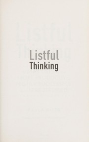 Cover of: Listful thinking