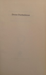 Cover of: Divine disobedience: profiles in Catholic radicalism