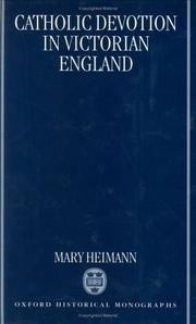 Cover of: Catholic devotion in Victorian England by Mary Heimann