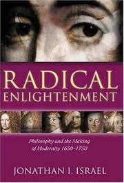 Cover of: Radical Enlightenment by Jonathan I. Israel