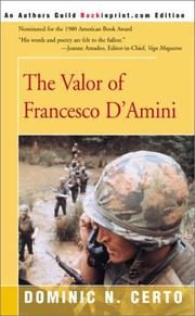 Cover of: The Valor of Francesco D'Amini