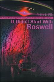 Cover of: It Didn't Start With Roswell: 50 Years of Amazing Ufo Crashes, Close Encounters and Coverups