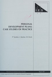 Cover of: Personal Development Plans (IES Reports)