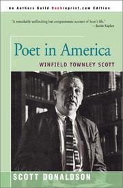 Cover of: Poet in America | Scott Donaldson