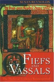 Cover of: Fiefs and Vassals by Susan Reynolds