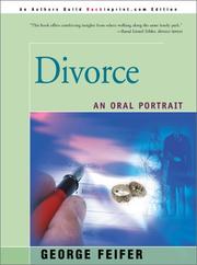 Cover of: Divorce by George Feifer, George Feifer