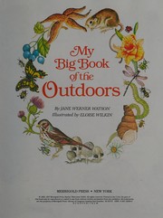 Cover of: My Big Book of the Outdoors