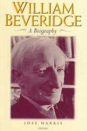 William Beveridge by José Harris