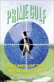 Cover of: Prime Golf: Triumph of the Mental Game