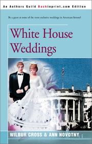 Cover of: White House Weddings