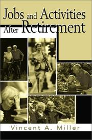 Cover of: Jobs and Activities After Retirement