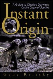 Cover of: Instant Origin | Gene Kritsky