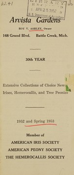 Cover of: 1952, and spring 1953