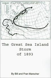 Cover of: The Great Sea Island Storm of 1893