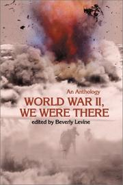 Cover of: World War Ii, We Were There: An Anthology