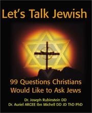 Cover of: Let's Talk Jewish: 99 Questions Christians Would Like to Ask Jews