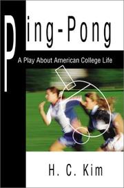 Cover of: Ping-Pong: A Play about American College Life