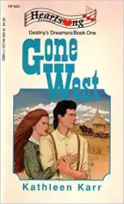 Cover of: Gone West (Heartsong Presents #23) by Kathleen Karr