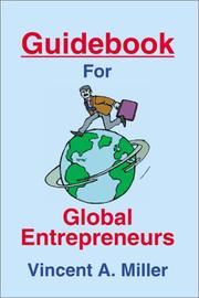 Cover of: Guidebook for Global Entrepreneurs by Vincent Miller