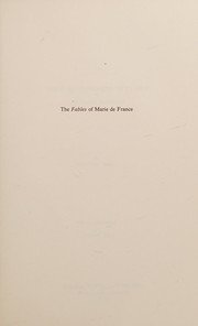 Cover of: The fables of Marie de France by Marie de France