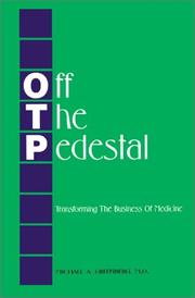 Cover of: Off the Pedestal by Michael A. Greenberg