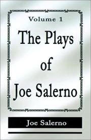 Cover of: The Plays of Joe Salerno