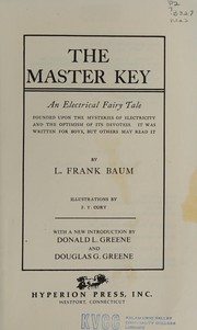 Cover of: The  master key by L. Frank Baum