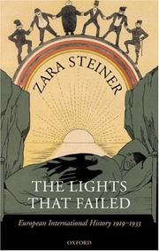 Cover of: The lights that failed by Zara S. Steiner
