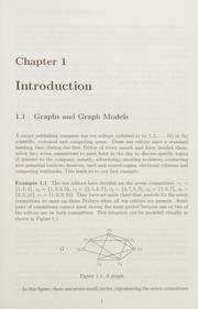 Cover of: A first course in graph theory by Gary Chartrand