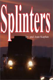 Cover of: Splinters by Irving Kaplan, Irving Kaplan