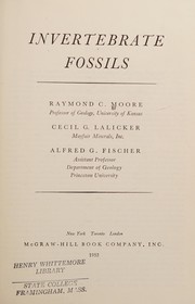 Invertebrate fossils by Raymond Cecil Moore