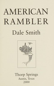 Cover of: American Rambler by Dale Smith