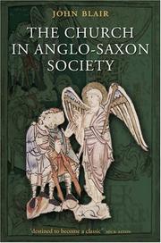 Cover of: The Church in Anglo-Saxon Society