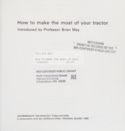 Cover of: How to Make the Most of Your Tractor
