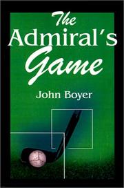 Cover of: The Admiral's Game