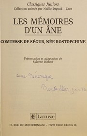 Les mémoires d'un âne by Sophie, comtesse de Ségur
