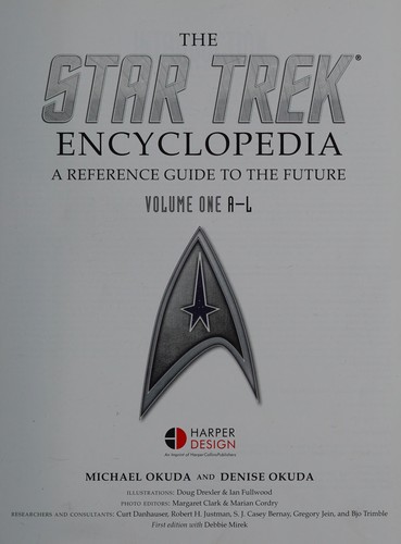 The Star Trek encyclopedia by Michael Okuda