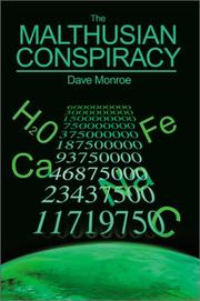 Cover of: The Malthusian Conspiracy