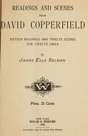 Cover of: Readings and scenes from David Copperfield by Charles Dickens