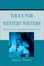 Cover of: Tools for Mystery Writers: Writing Suspense Using Hidden Personality Traits
