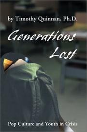 Cover of: Generations Lost | Timothy Quinnan