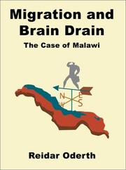 Cover of: Migration and Brain Drain: The Case of Malawi