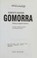 Cover of: Gomorra