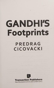 Cover of: Gandhi's Footprints by Predrag Cicovacki