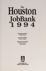 Cover of: Houston Jobbank 1994