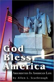 Cover of: God Bless America | Allen L. Scarbrough