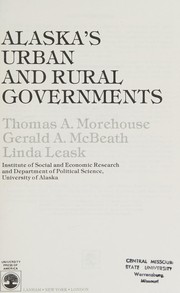 Cover of: Alaska's urban and rural governments